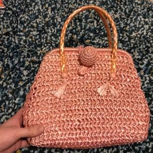 Vintage pink bag